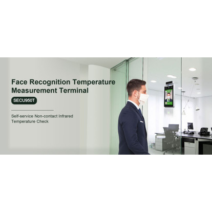 SECU 950T Biometric Temperature Device Bison II With 4G