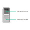 Dascom DC-340 ID Card Printer - Complete Photo ID Card System with Badging Software, Blank Cards, Photo ID Camera, Cleaning Kit, and Ribbon