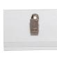 Horizontal badge holder with clip