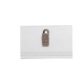 Horizontal badge holder with clip