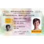 Plastic card perso data 4 color - photo/data/bar codes/microprint