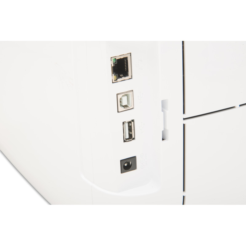 Nuvia N20 Single sided card printer with card stacker and manual feeder (Optional dual side printing)