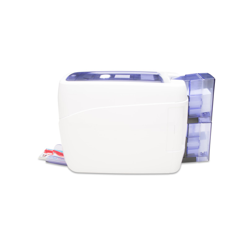Nuvia N20 Single sided card printer with card stacker and manual feeder (Optional dual side printing)