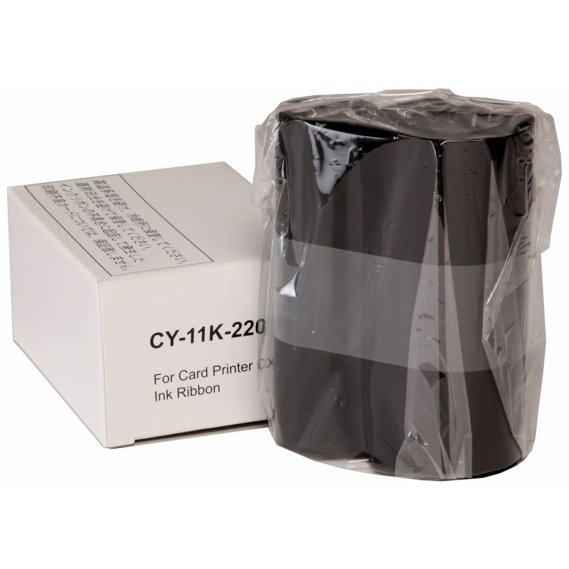 Ribbon k black resin 2200 Secumind II CX120