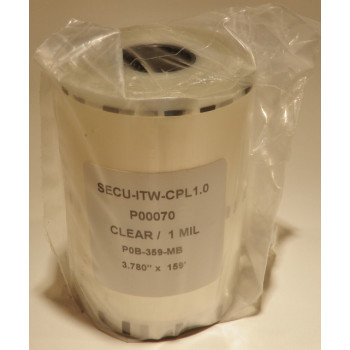 Ribbon Clear Patch Laminate 0.5 Mil/ .013 m/m for CL-500U-600 cards