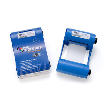 Zebra i Series gold monochrome ribbon cartridge for P1XX printers, 1000 images