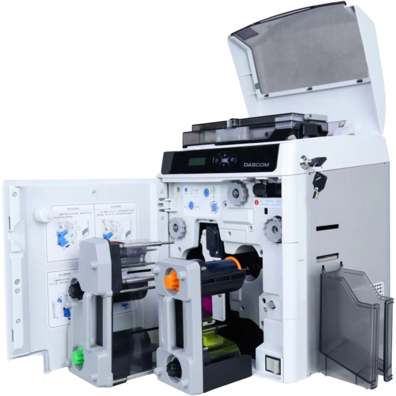 Dascom DC-7600 Dual-Sided Retransfer Card Printer - 600 DPI