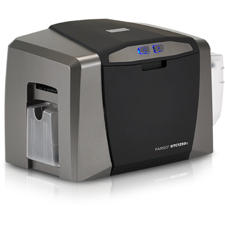 HID FARGO® DTC1250e ID Card Printer & Encoder Dual Sided with Ethernet & USB