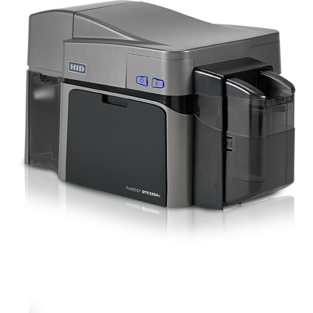 HID FARGO® DTC1250e ID Card Printer & Encoder Dual Sided with Ethernet & USB