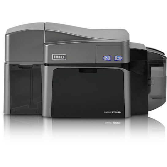 HID FARGO® DTC1250e ID Card Printer & Encoder Dual Sided with Ethernet & USB