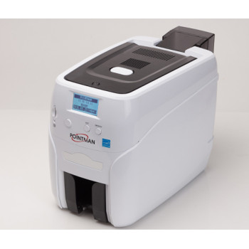 Nuvia N15 Card Printer: Single-sided Simplex Color printer with Auto Feed Single Hopper 