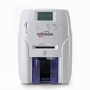 Nuvia N20 Single sided card printer with card stacker and manual feeder (Optional dual side printing)