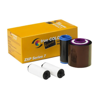 Zebra  800077701 Ribbon, Mono -Black, 2500 Images, ZXP7