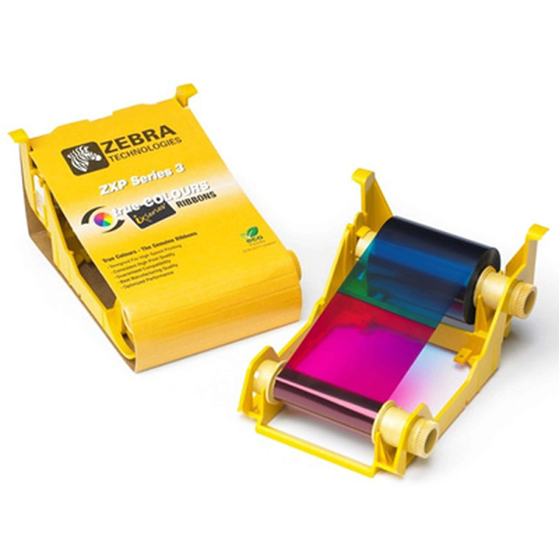 Zebra Ribbon, Color-YMCKOK, 165 Images, ZXP3"