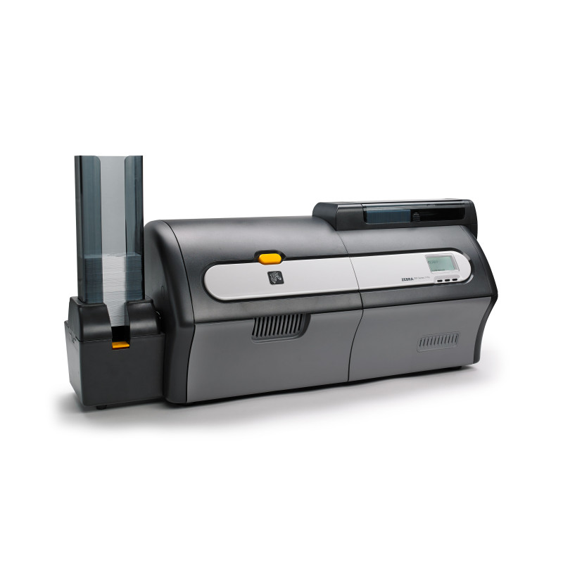 Zebra ZXP Series 7 PRO; Dual-Sided Card Printer, with Magnetic Encoder, USB and Ethernet Connectivity, High Capacity Output Hopper, Virtual Print Monitor, US Power Cord